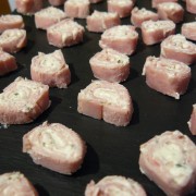 Les roulés de jambon au boursin Les roulés de jambon au boursin
