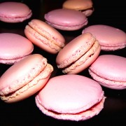 Macarons à la framboise Macarons à la framboise