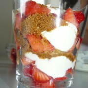 Verrines fraises Speculoos Verrines fraises Speculoos
