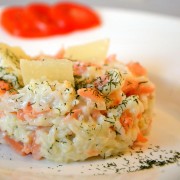 Risotto de saumon Risotto de saumon